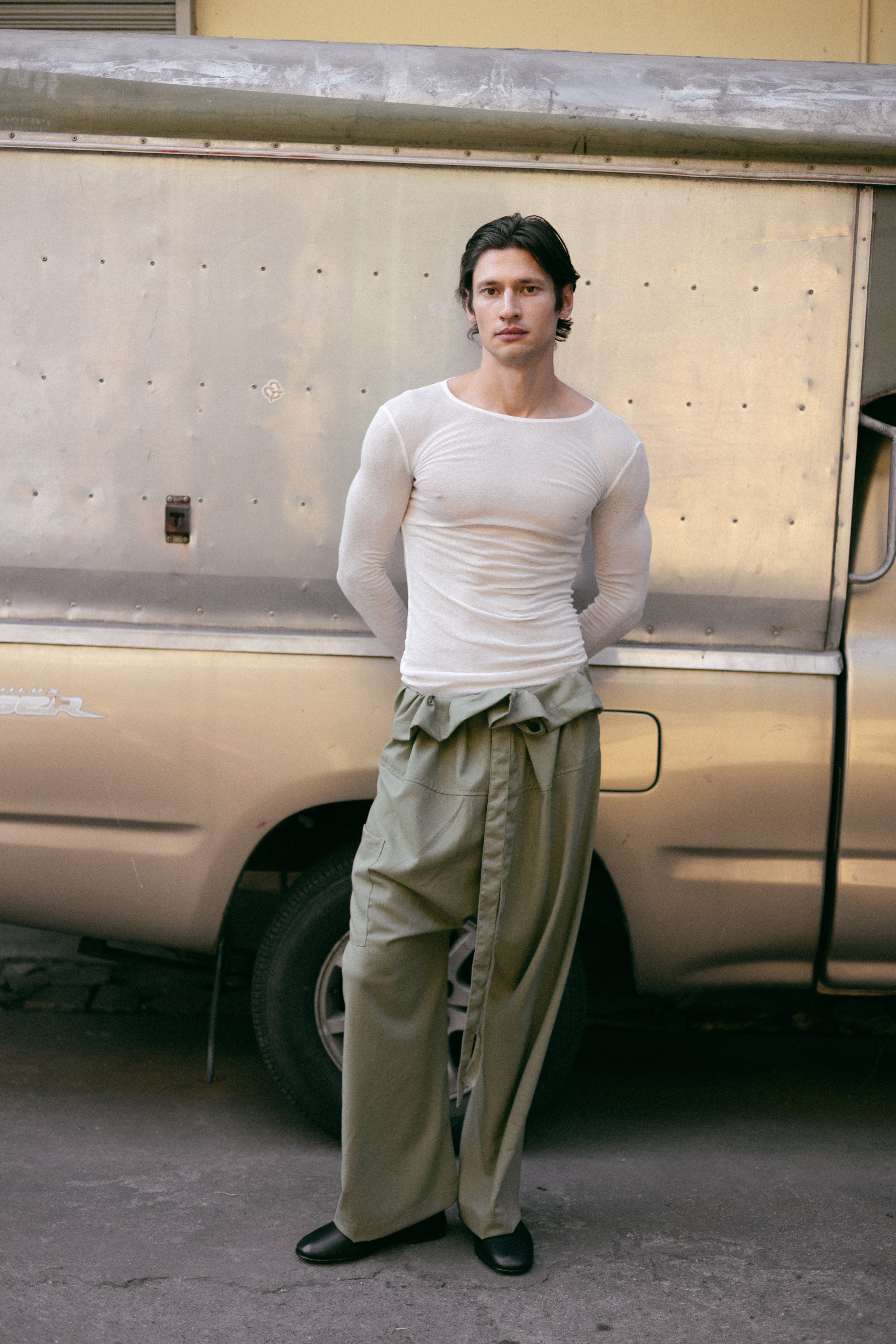 SURI THAI TROUSERS KHAKI