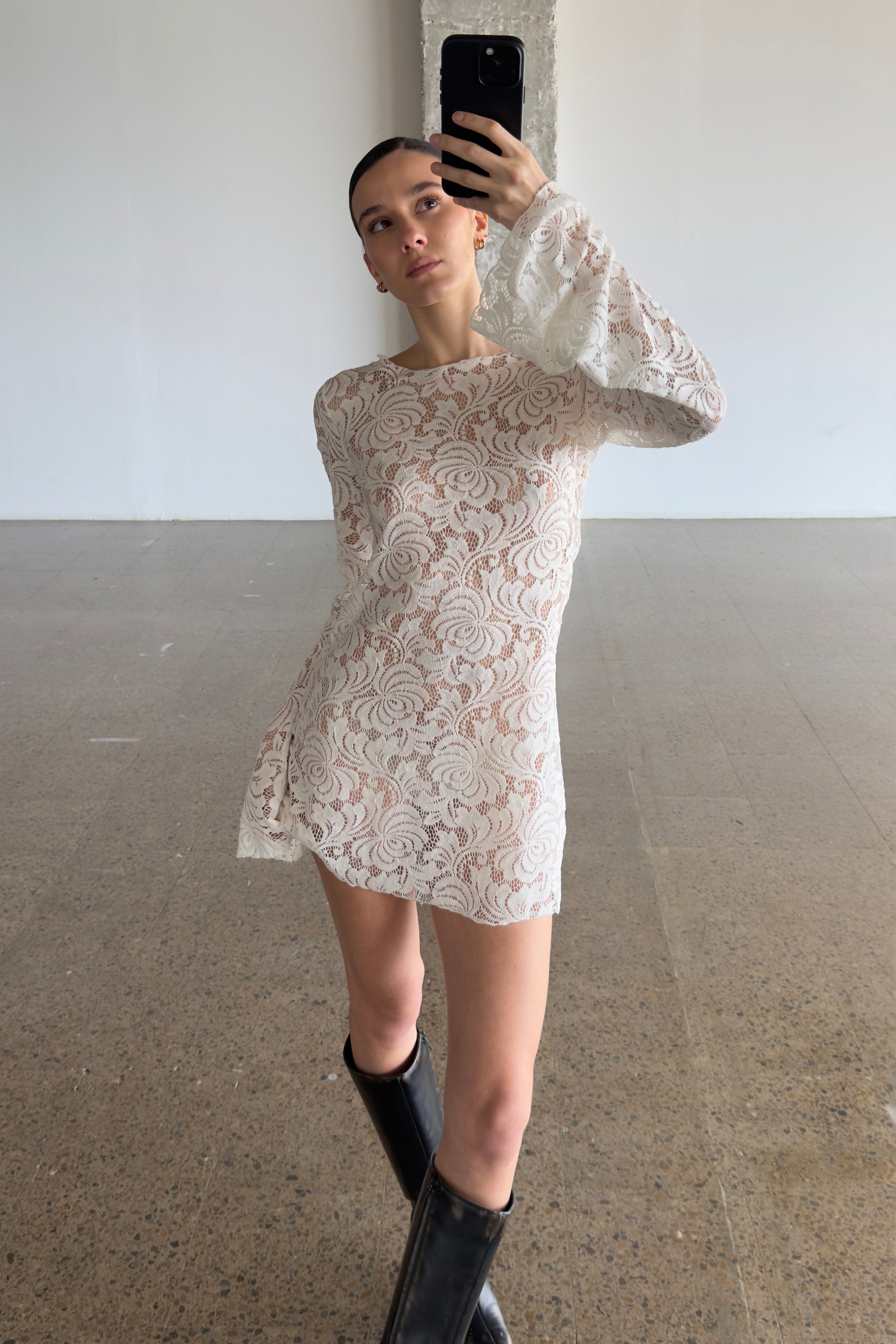 MINI GARDEN DRESS PEARL