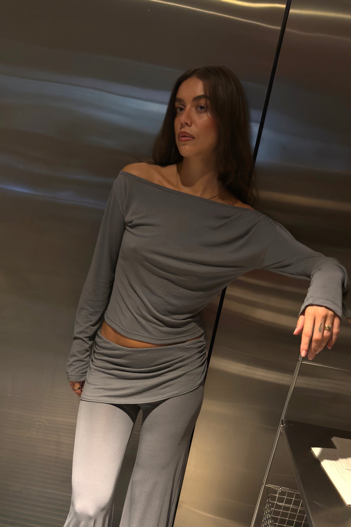 KIMI TOP GREY