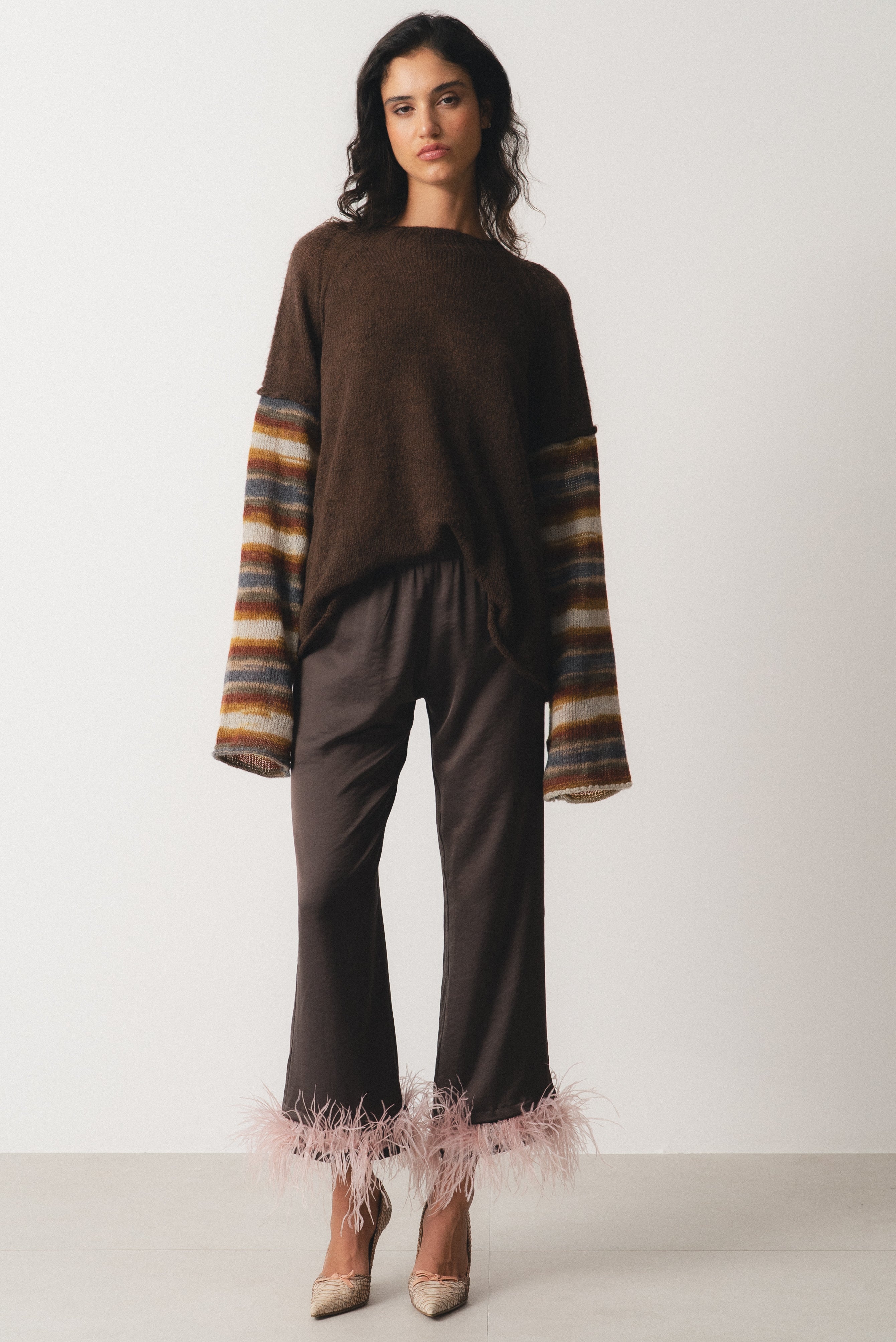 RUE SWEATER BROWN