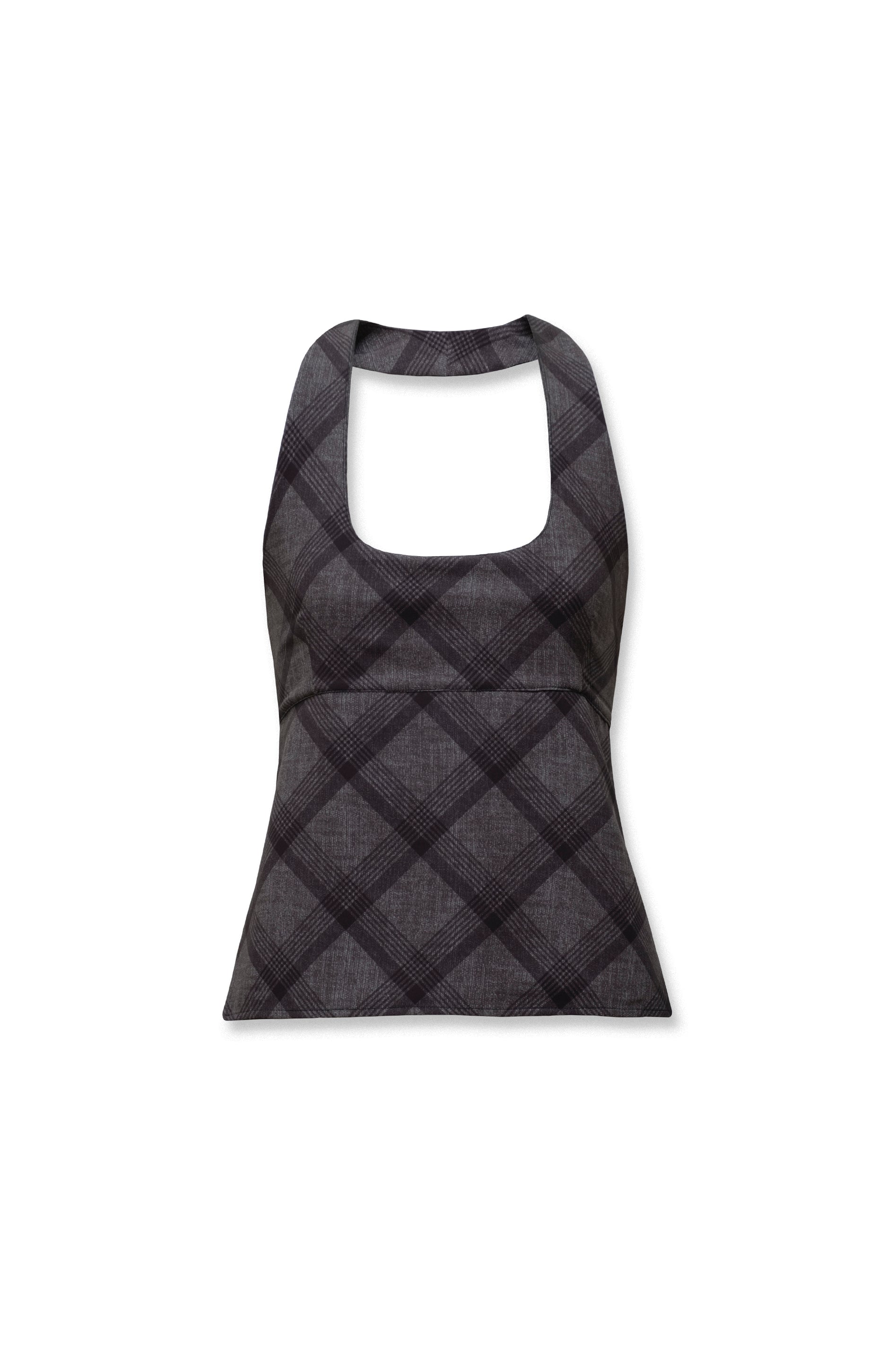 MARA TOP TARTAN