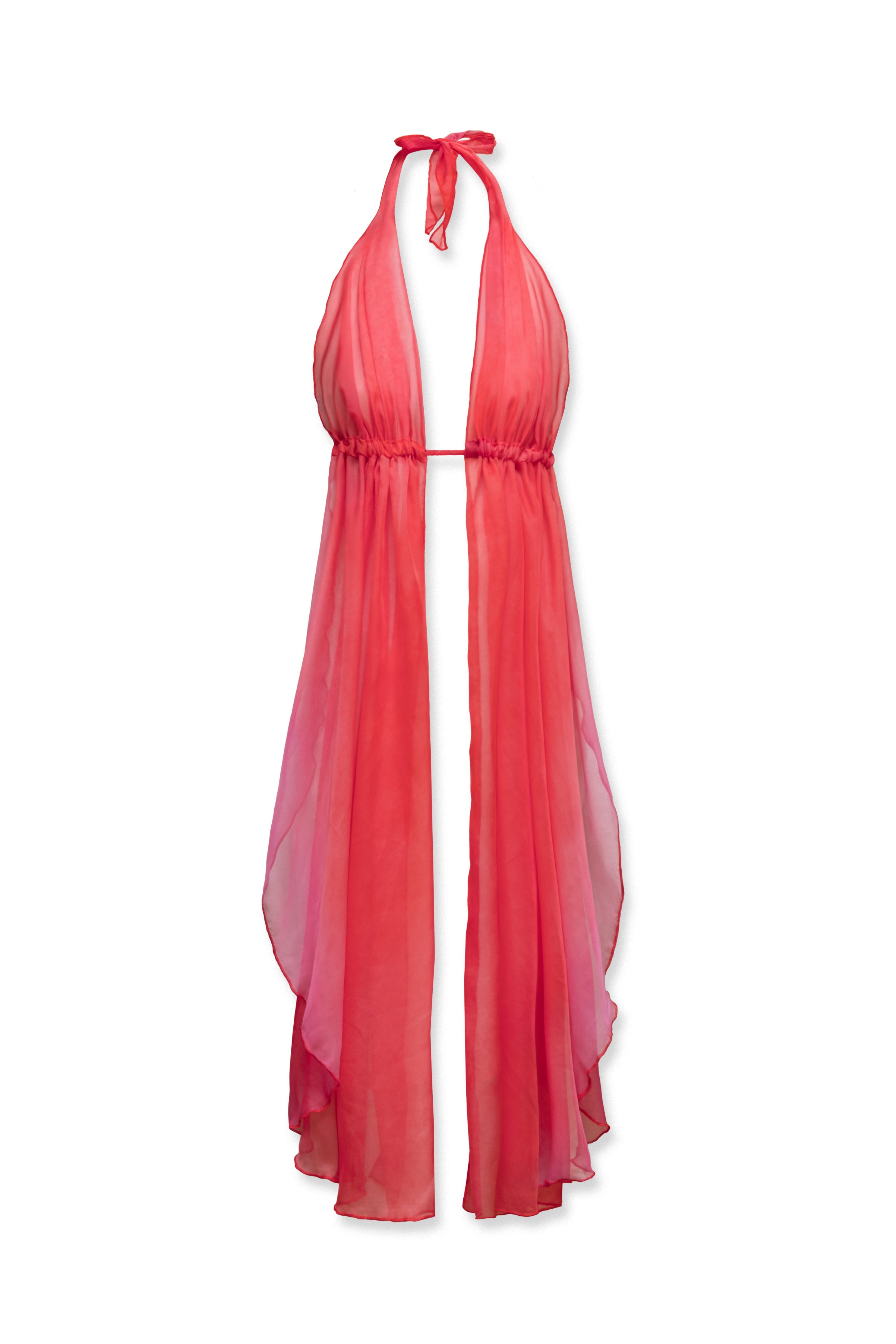 BACKLESS TOP FUCSIA
