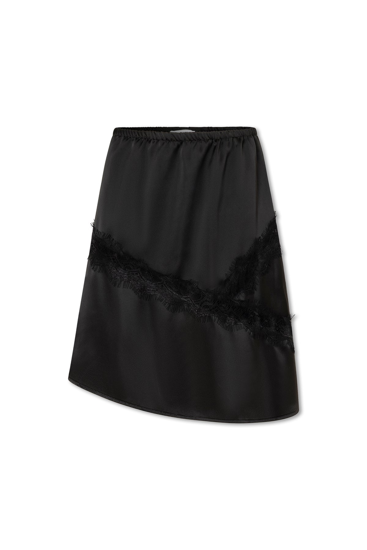 LIV MIDI SKIRT BLACK