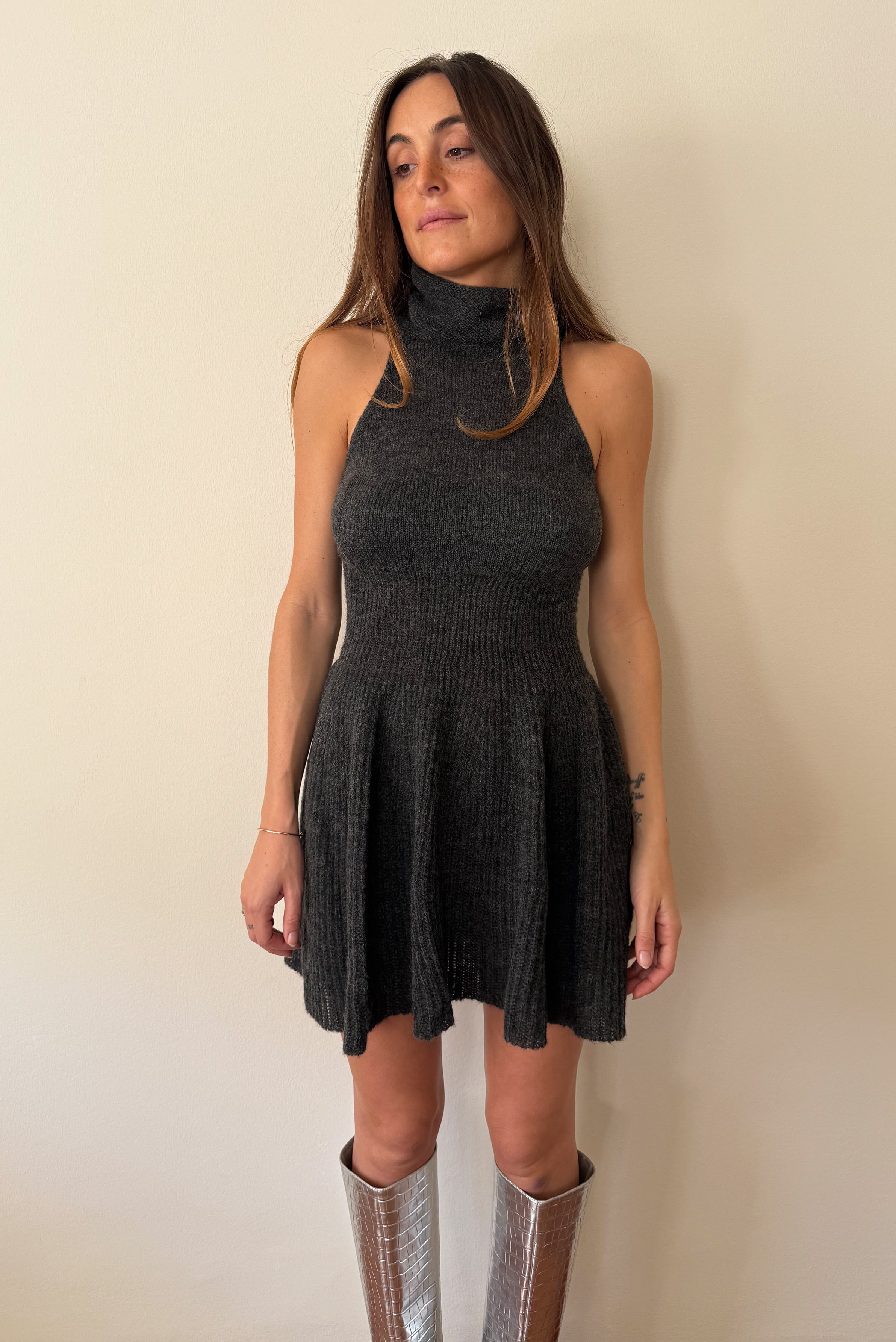 LYS MINI DRESS MARENGO