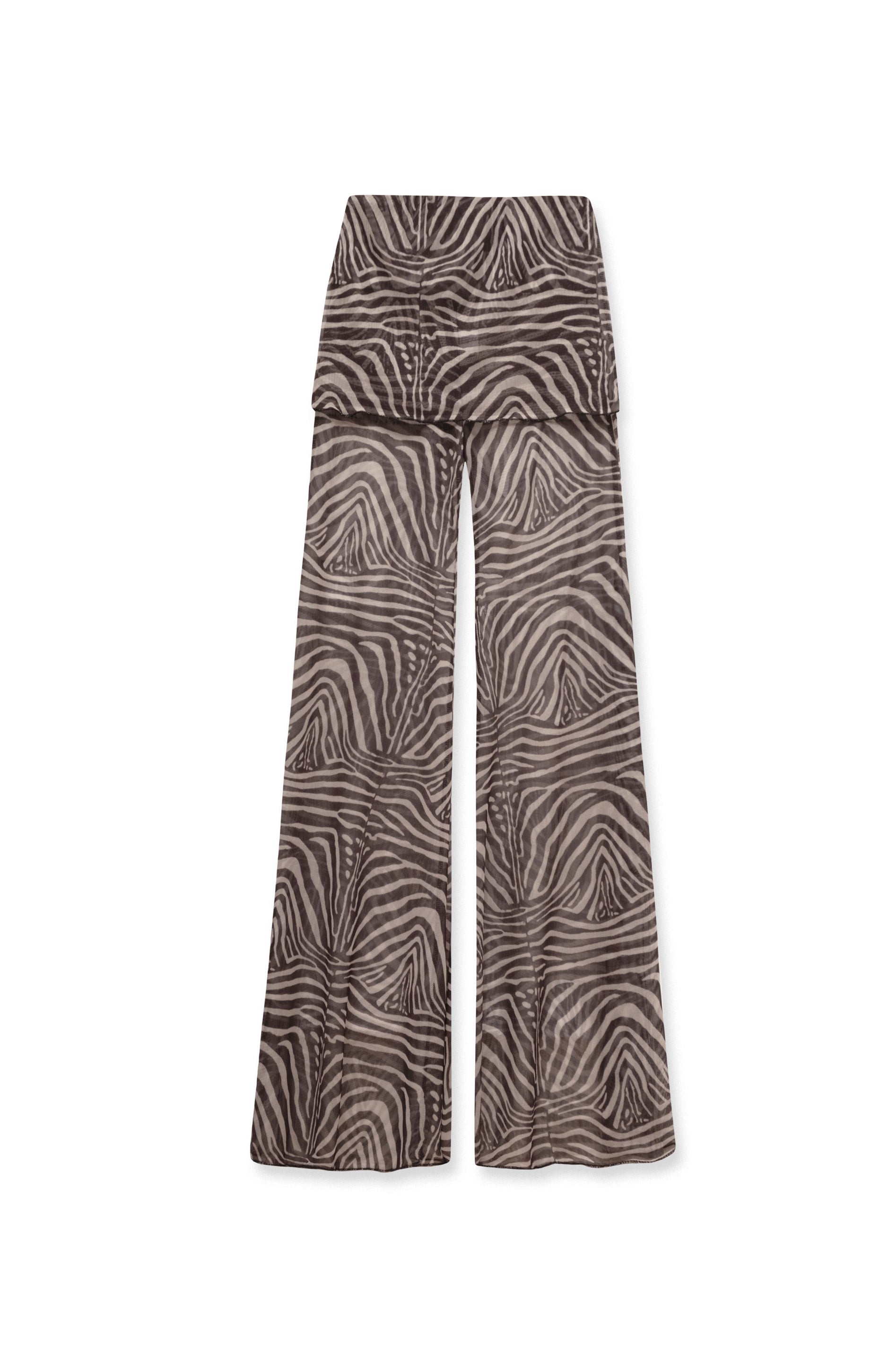 MESH TROUSERS ZEBRA