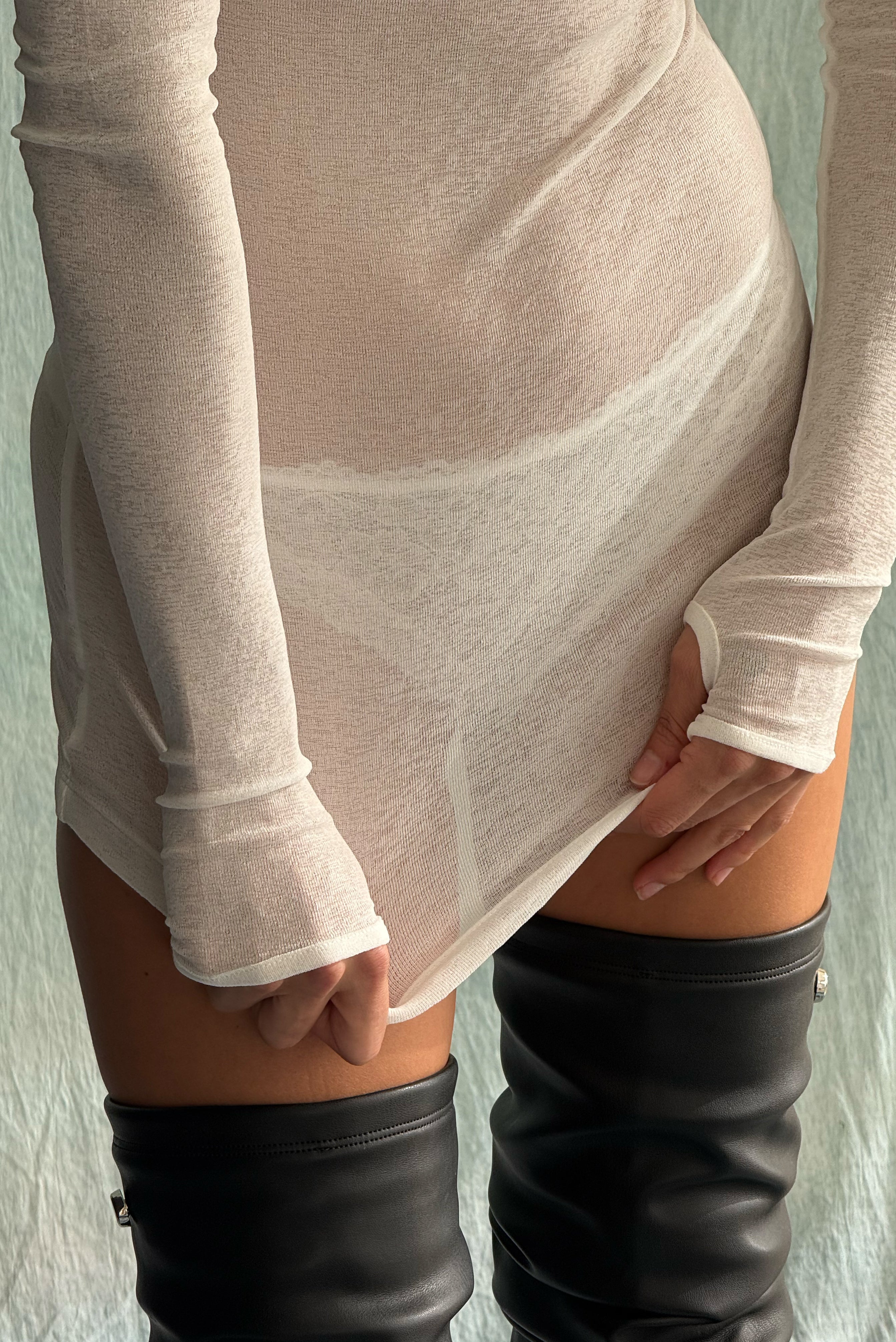 PLAIN JAIN TEE WHITE