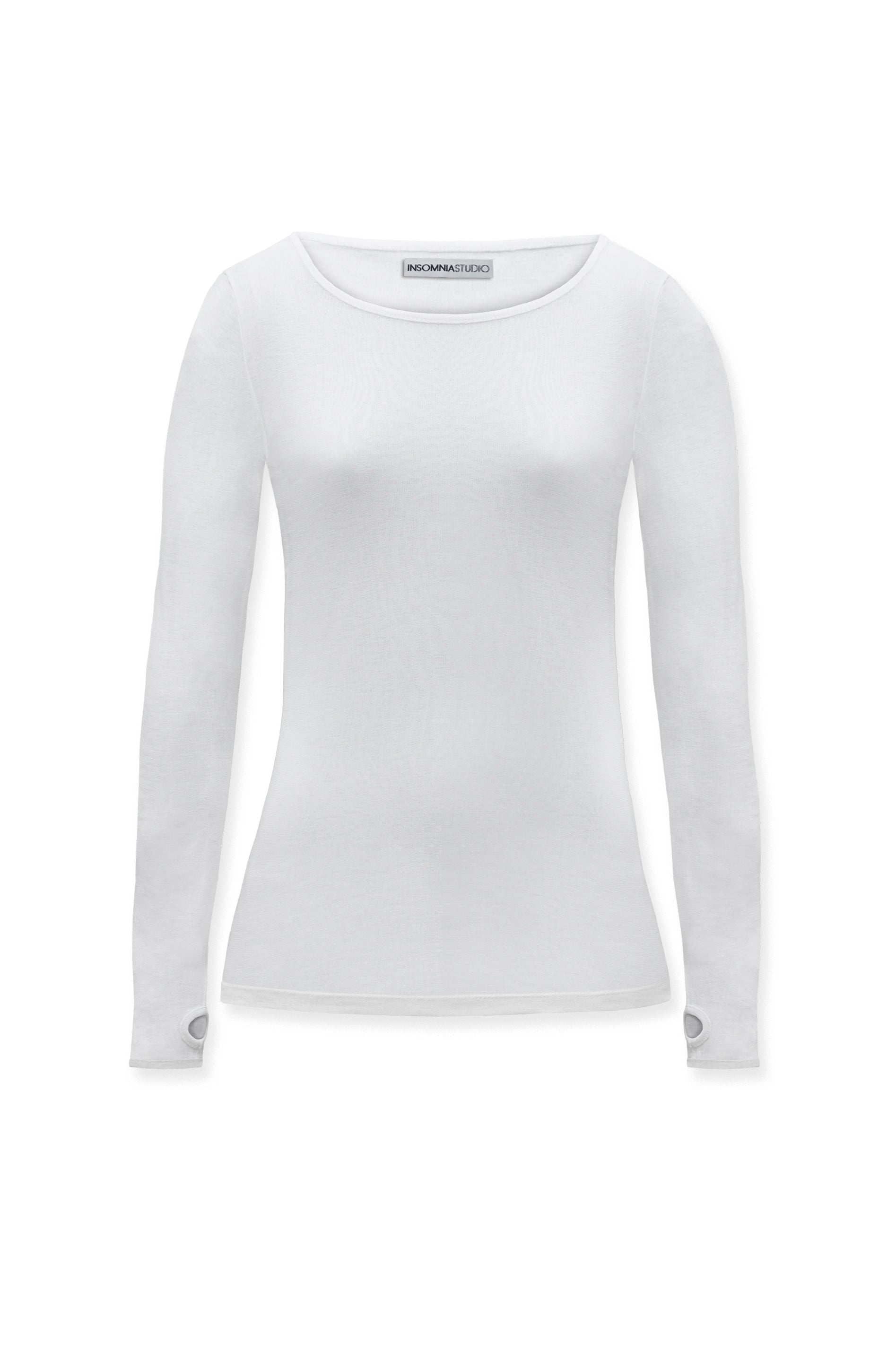 PLAIN JAIN TEE WHITE