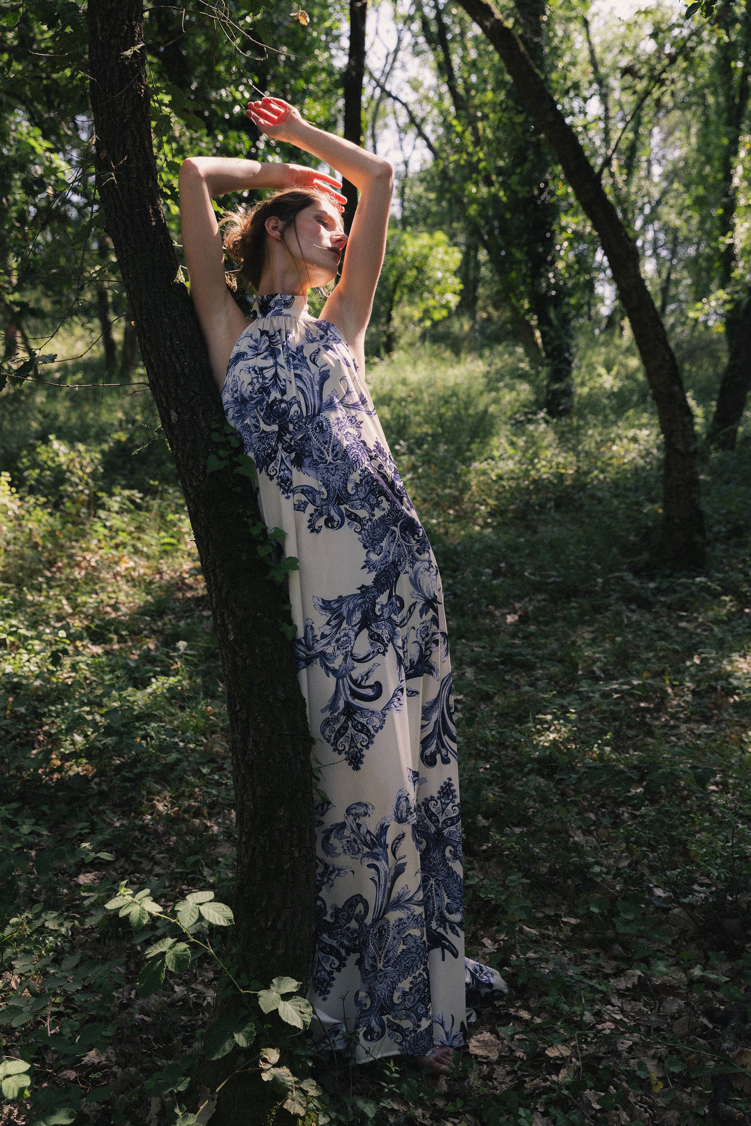 ALLEGRA MAXI DRESS BAROQUE
