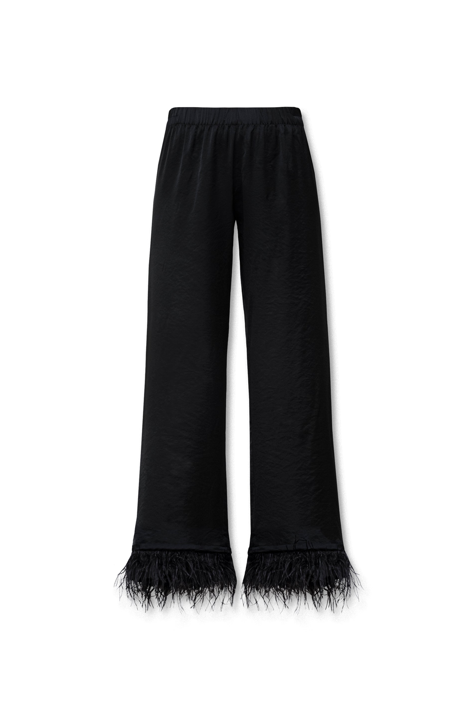BOB FEATHER TROUSERS BLACK