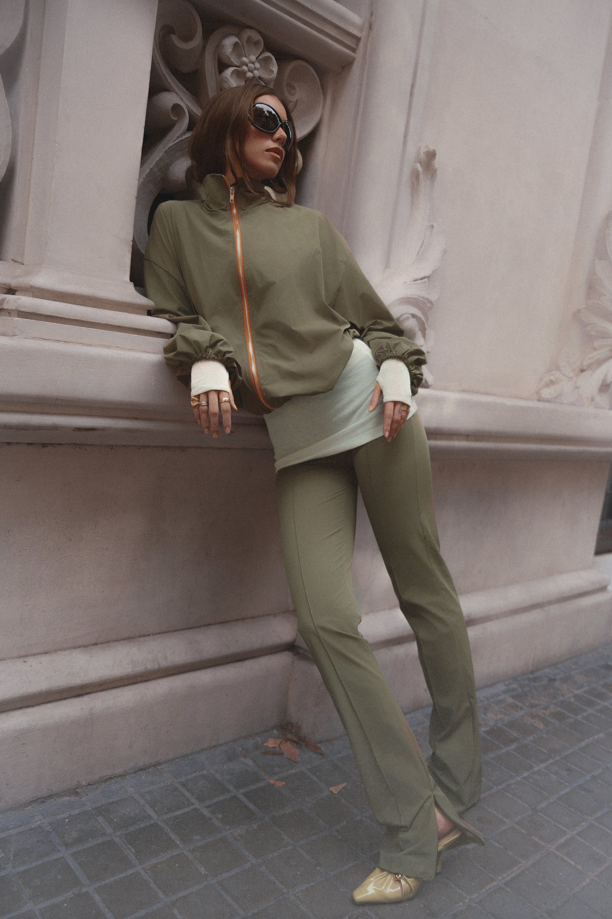NEO BOMBER KHAKI