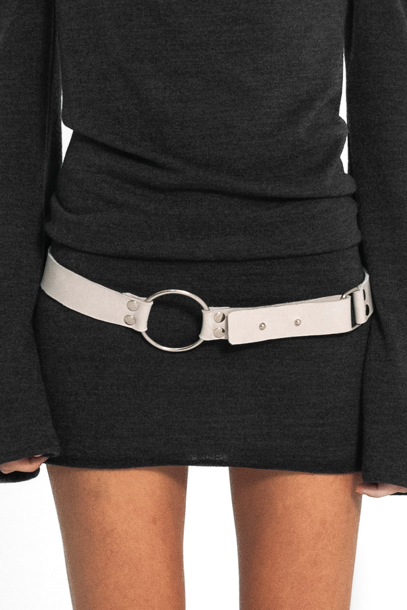 LEATHER BELT ICY