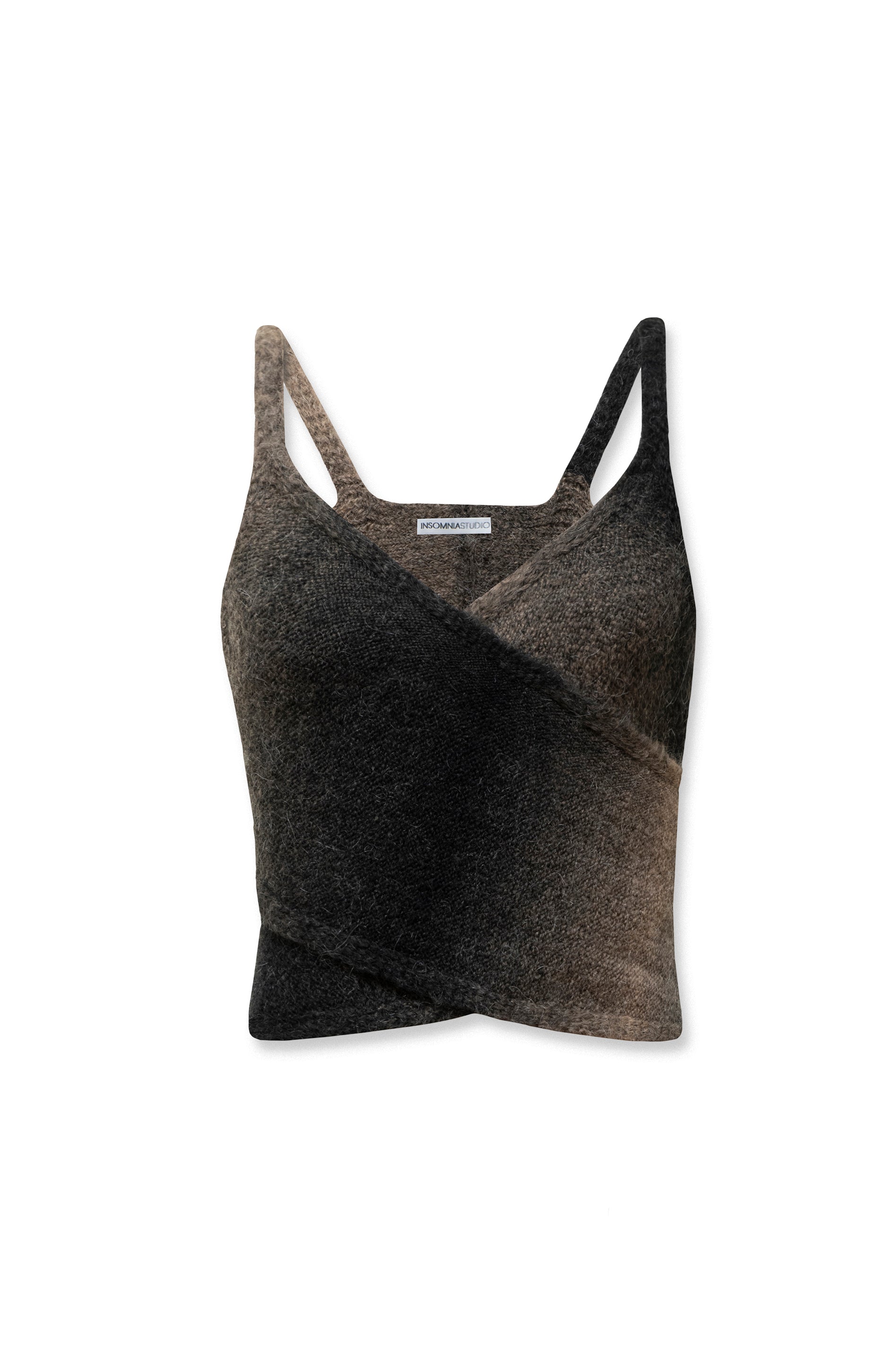 GILDA KNIT VEST DARK