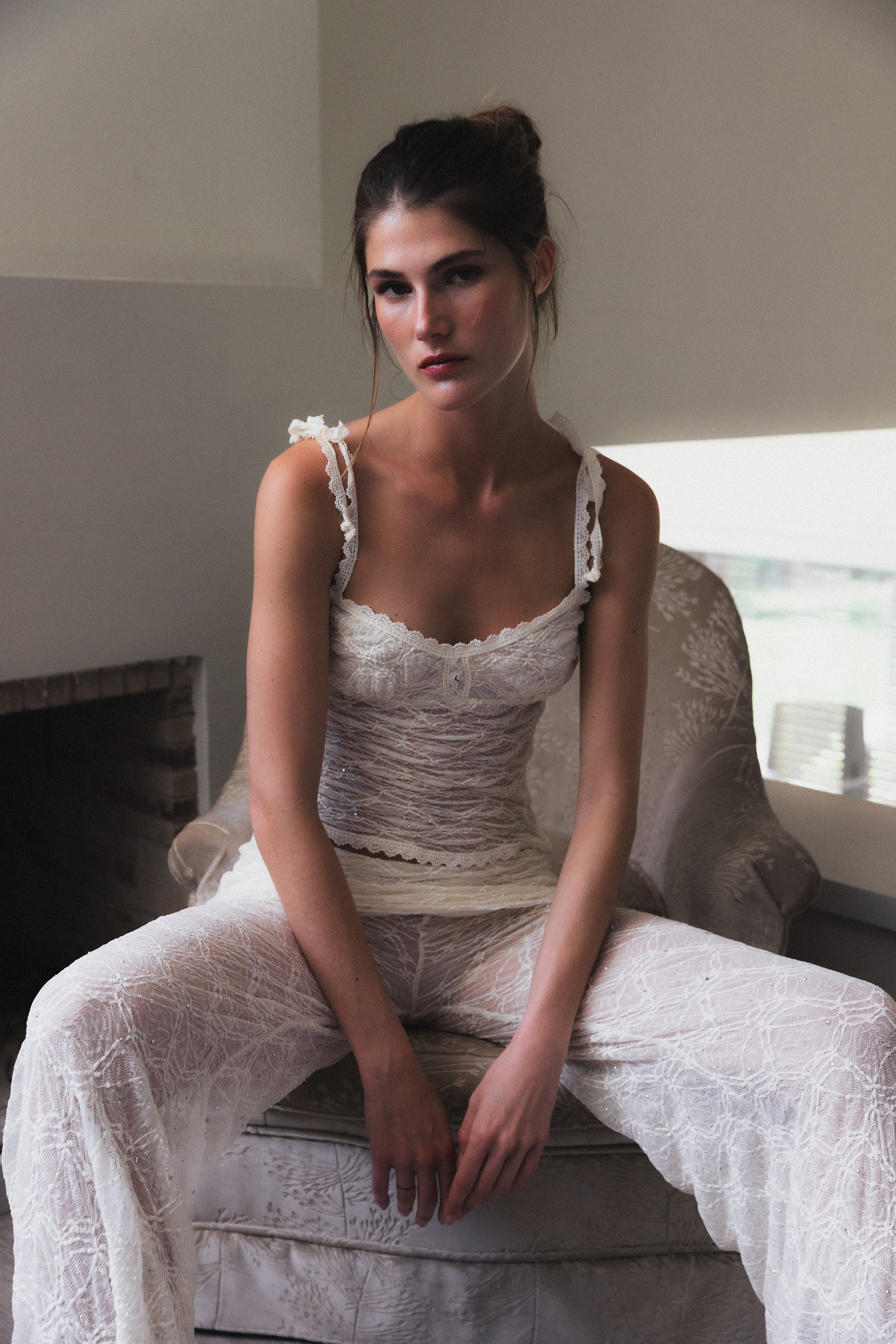PENÉLOPE TROUSERS PEARL