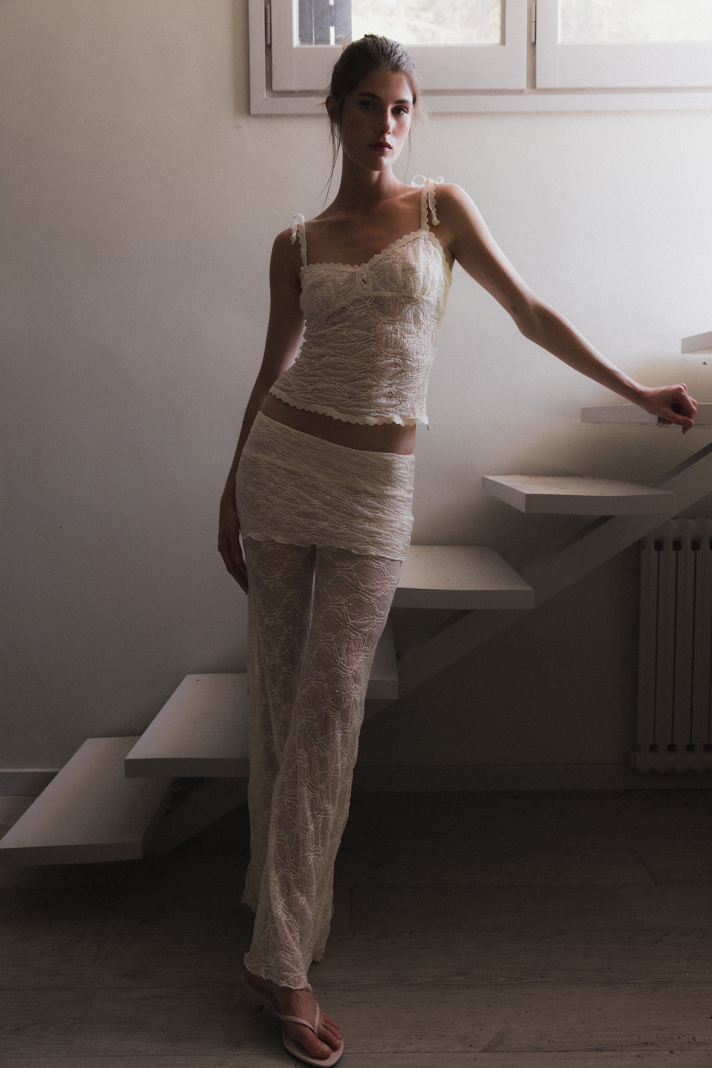 PENÉLOPE TROUSERS PEARL