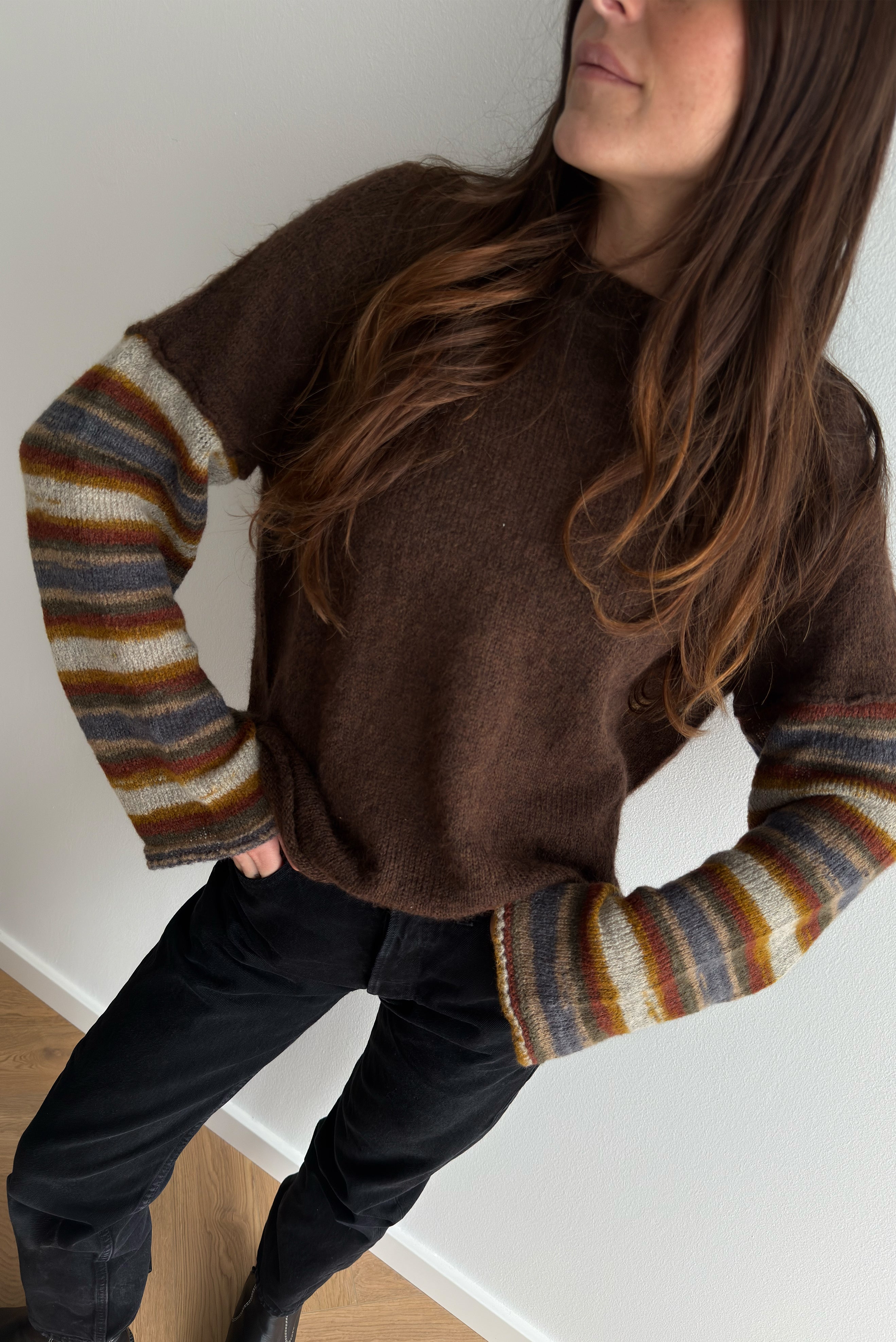 RUE SWEATER BROWN