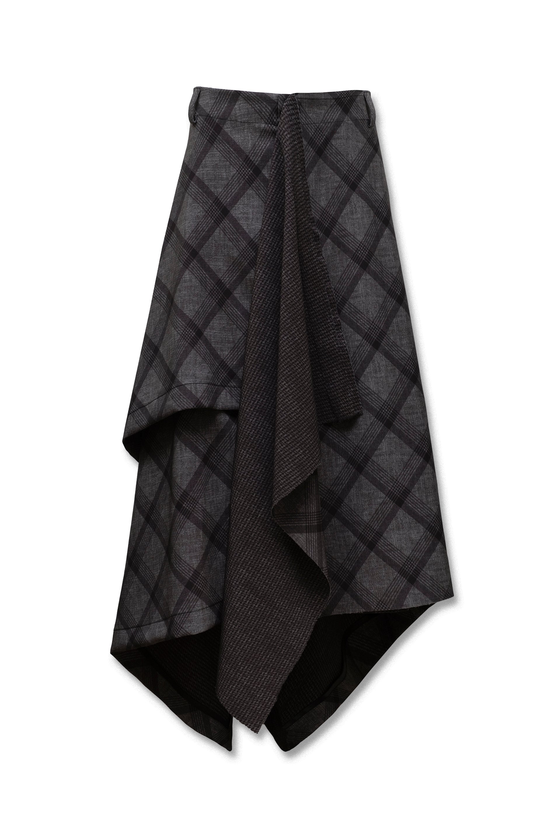 MARA LAYERED SKIRT TARTAN