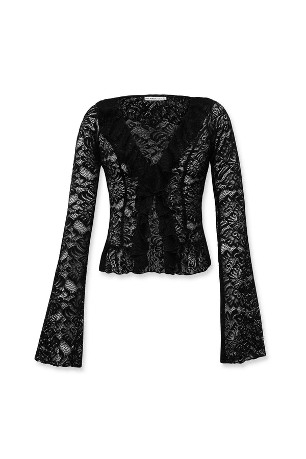 NUNO-LS-BLOUSE - BLACK main image 1