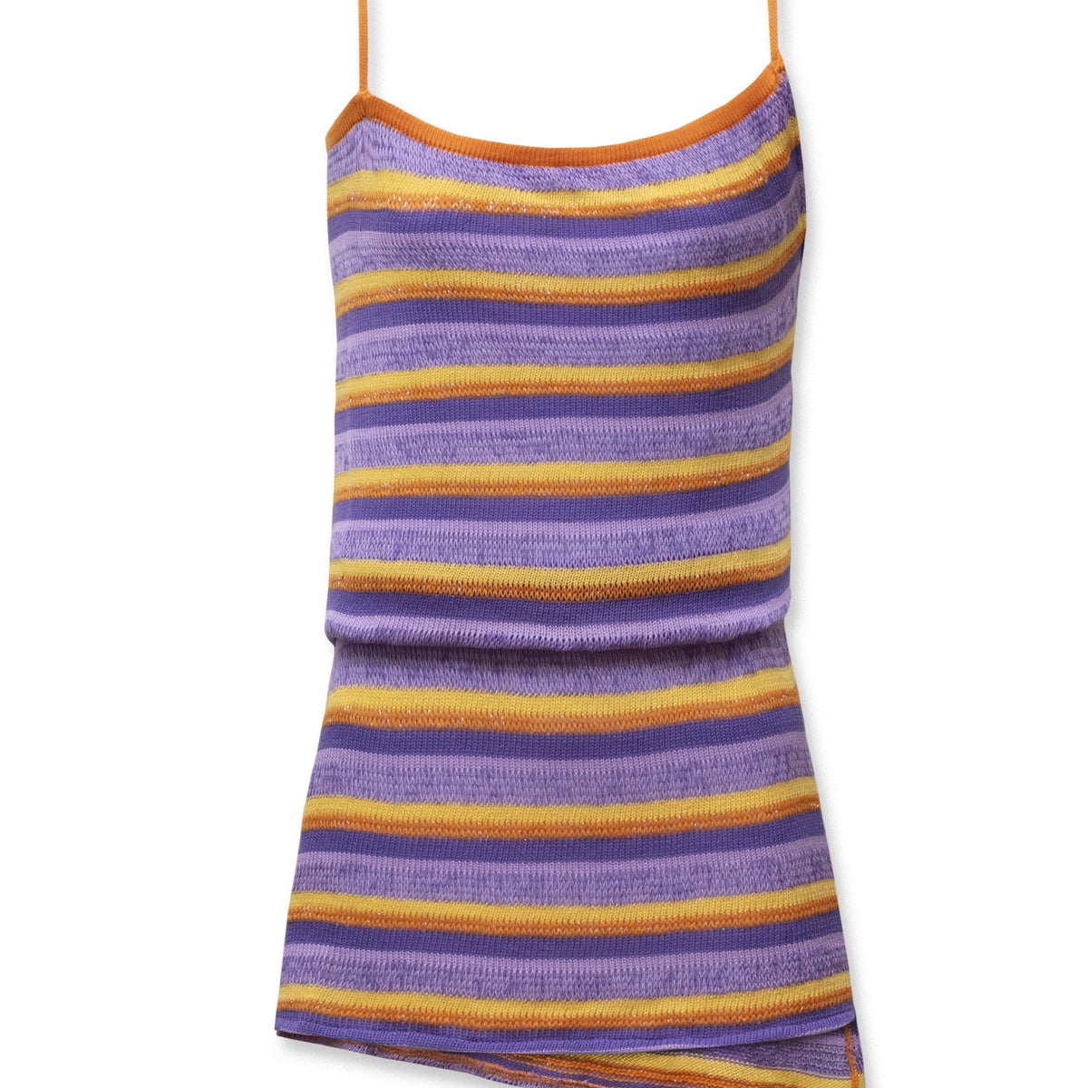 stripe knit dress Domeka Navy Stripe Knit Dress main image 0