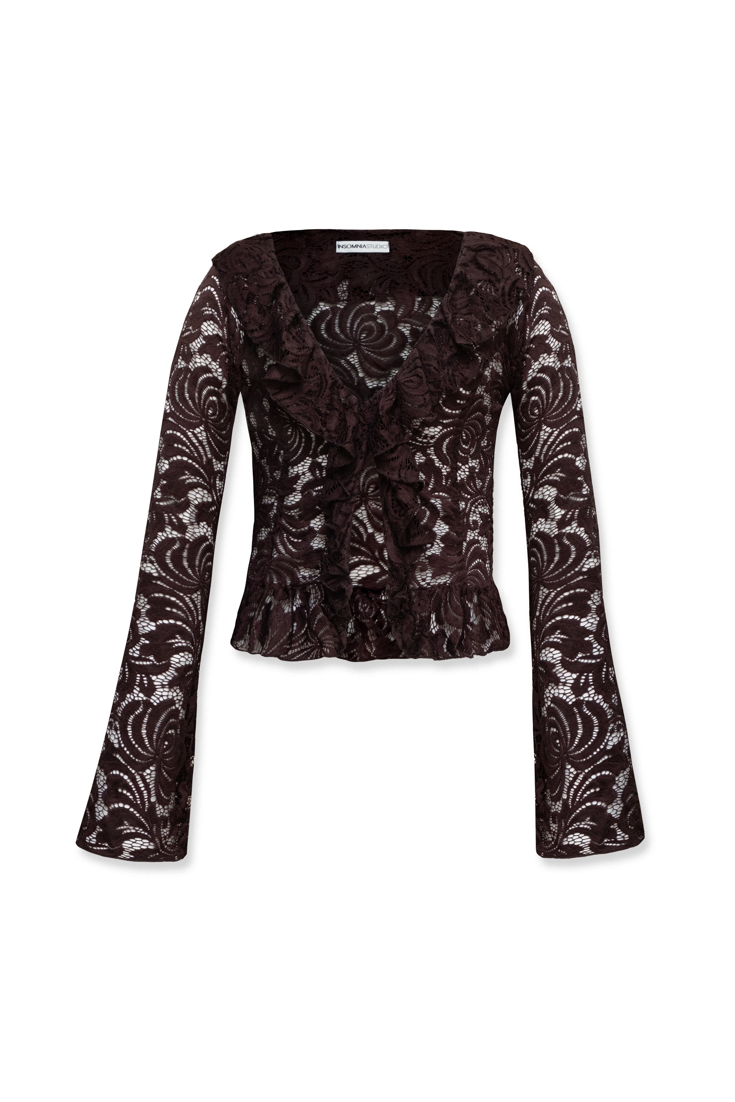 BROWN BLOUSE