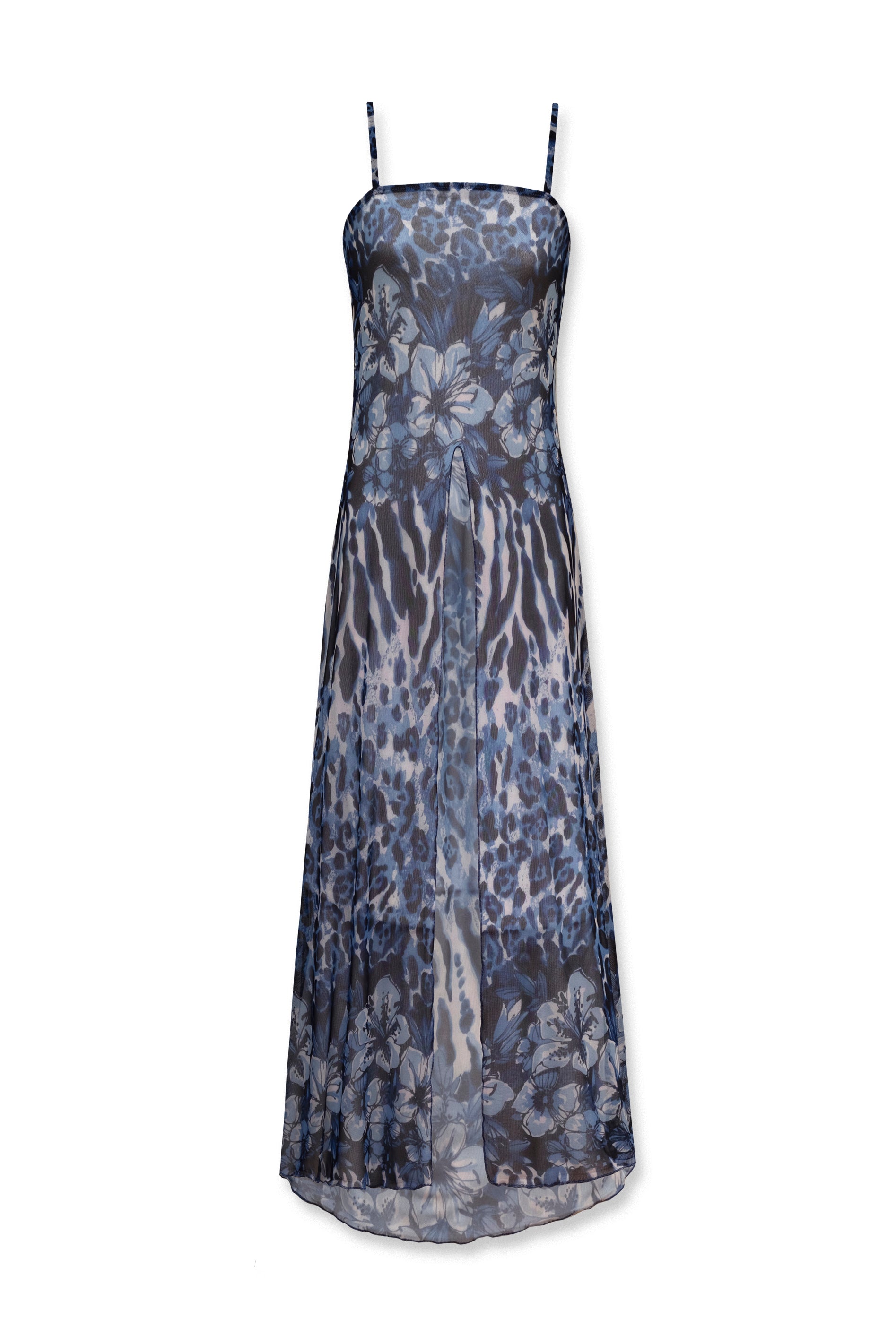 MESH MAXI TOP TROPIC