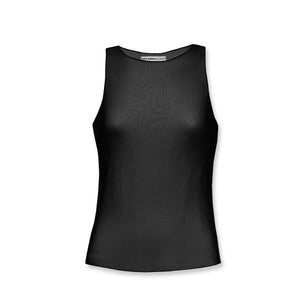 MESH TOP BLACK
