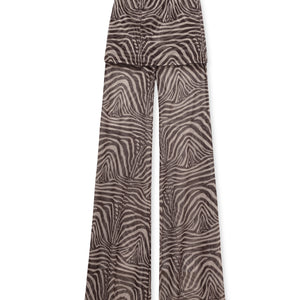 MESH TROUSERS ZEBRA