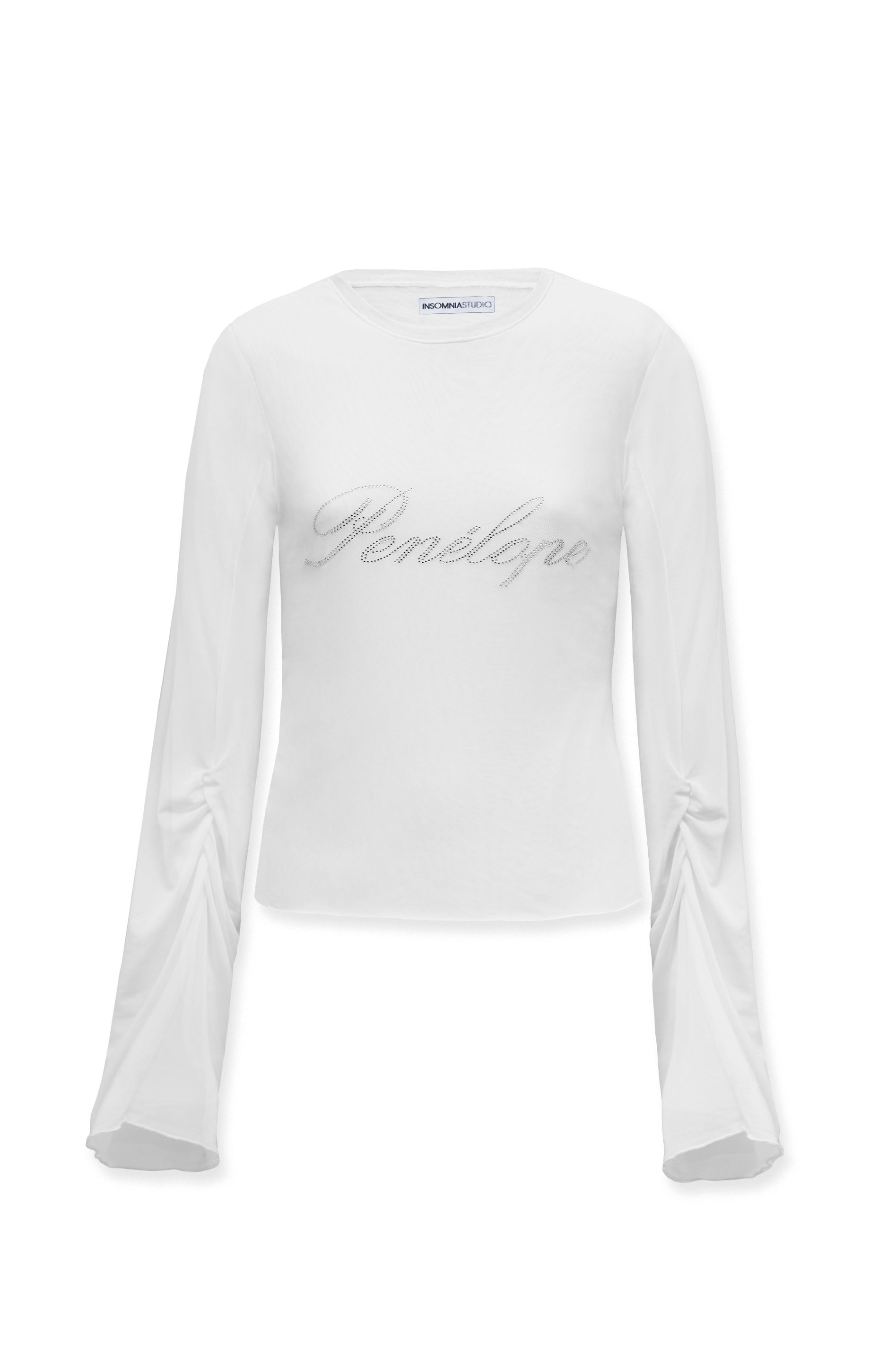 PENÉLOPE MESH TOP WHITE