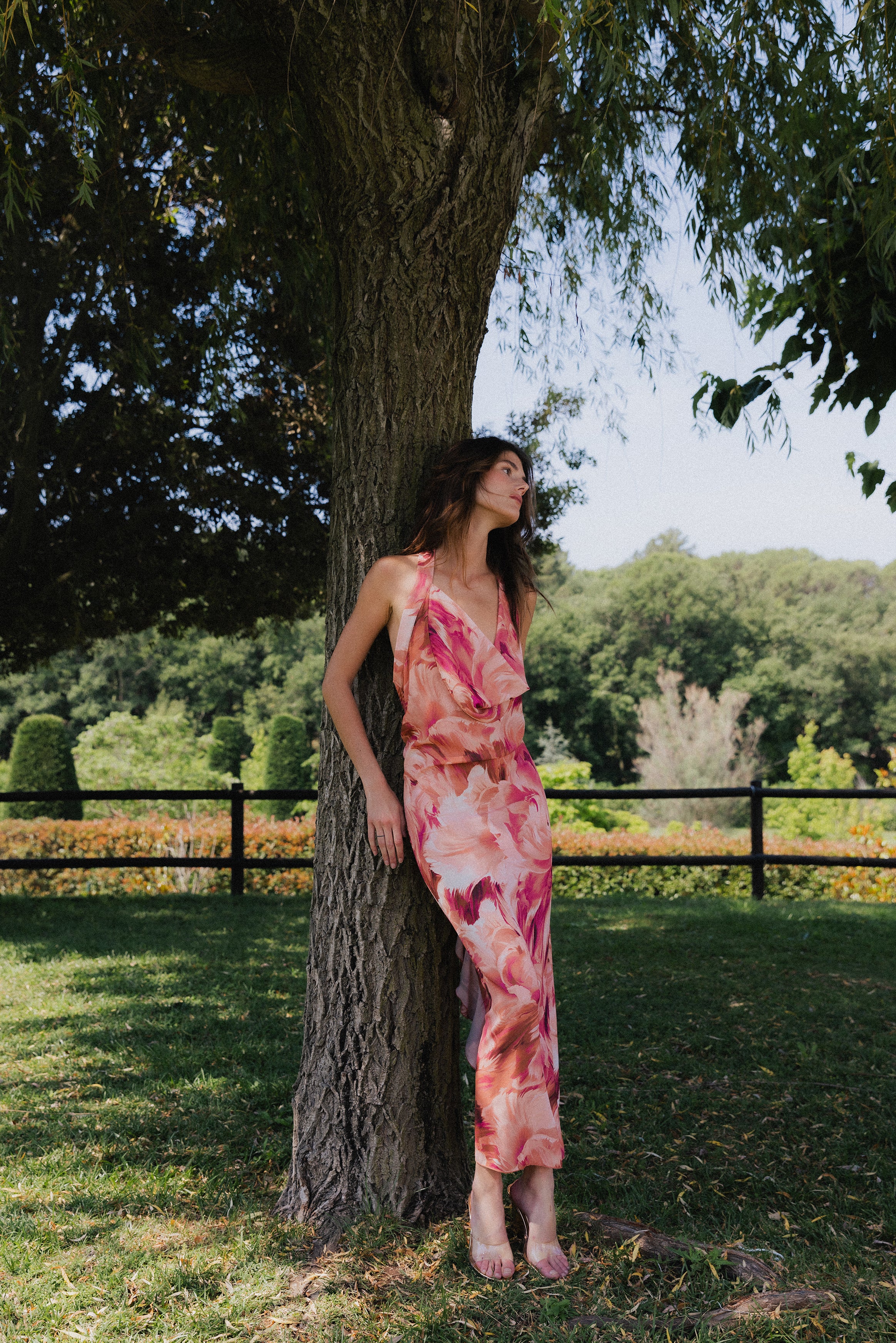 LILLY MAXI DRESS POWDER