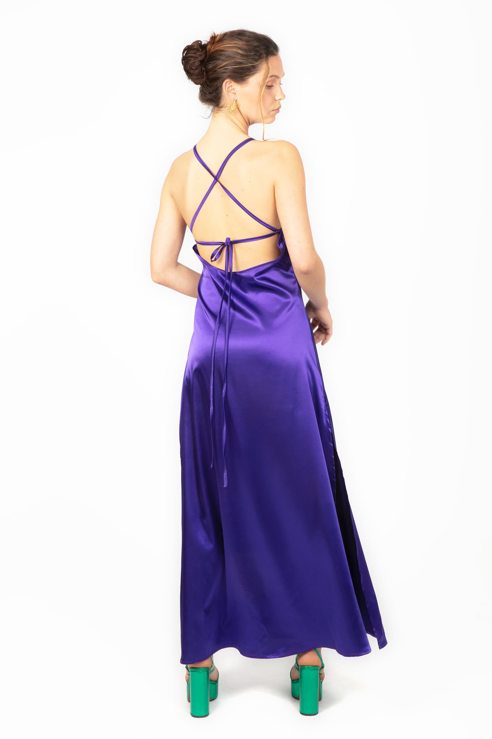 SUNSETTING DRESS PURPLE