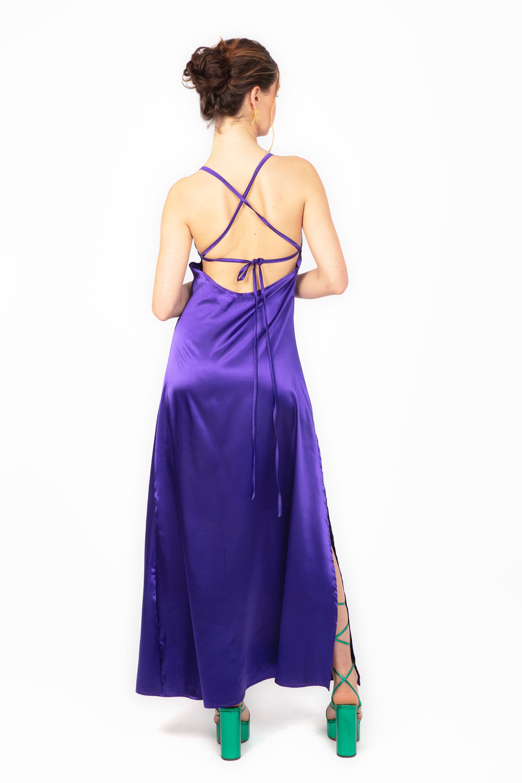 SUNSETTING DRESS PURPLE